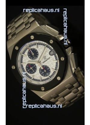 Audemars Piguet Royal Oak Offshore Watch in White Dial - Steel Case