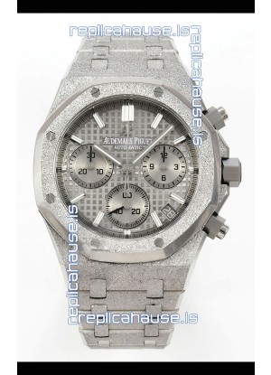 Audemars Piguet Royal Oak Chronograph 26240BC Frosted Grey Dial Super Clone Watch 