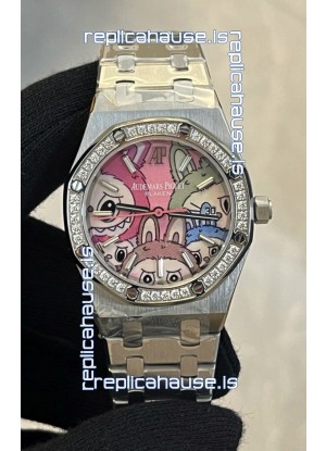 Audemars Piguet Royal Oak LABUBU Ladies Swiss Replica Watch 