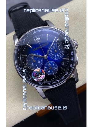 Audemars Piguet Super Clone CODE 11.59 Chronograph Smoked Blue Dial Watch 