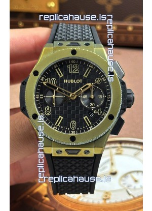 Hublot Big Bang Super Clone 20th Anniversary Titanium Rose Gold Casing Replica Watch 