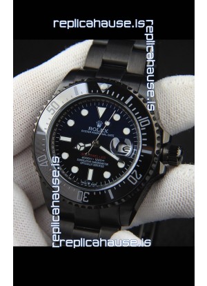 Rolex Sea Dweller Japanese Movement Replica Watch Blue Dial 43MM