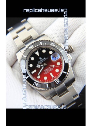 Rolex Submariner Japanese Replica Watch 904L Steel Gadient Dial Watch 