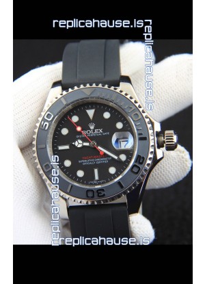 Rolex Yachtmaster Stainless Steel Japanese Replica Watch - 40MM