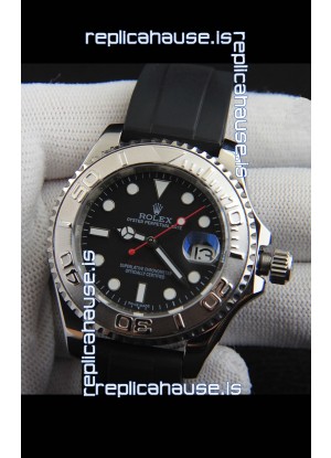 Rolex Yachtmaster Stainless Steel Japanese Replica Watch - 40MM