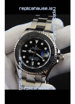 Rolex Yachtmaster Stainless Steel Japanese Replica Watch - 40MM