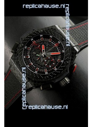 Hublot Big Bang Ayrton Senna Full Carbon Casing Swiss Watch 