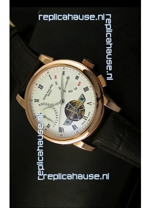 Patek Philippe Grand Complications Tourbillon Automatic Watch in Pink Gold