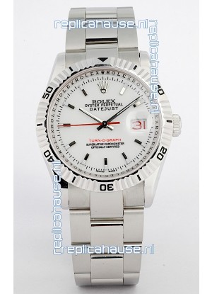Rolex Datejust Turn O Graph Swiss Mens Watch