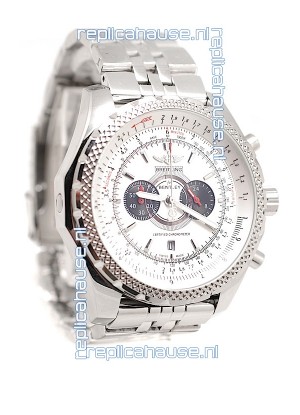 Breitling For Bentley Supersports Japanese Replica Watch in White Dial