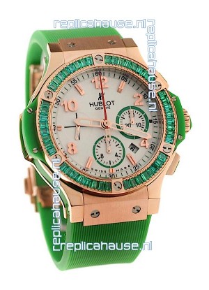 Hublot Gold Big Bang Tutti Frutti Apple Swiss Replica Watch