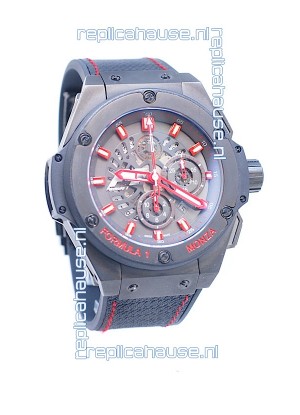 Hublot Big Bang F1 Monza King Power Swiss Replica Ceramic Watch