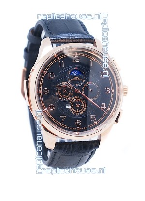IWC Da Vinci Perpetual Calendar Chronograph Japanese Watch