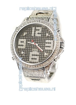 Jacob & Co Diamond Japanese Replica Watch in Big Arabic Markers