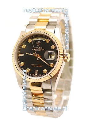 Rolex Day Date Two Tone Japanese Replica Watch