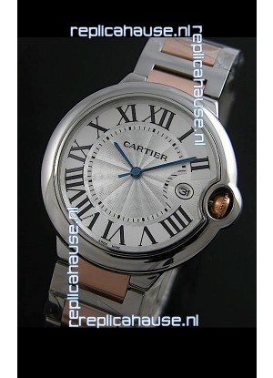 Cartier Ballon Blue de Japanese Replica Watch in White Dial