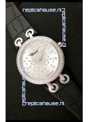 Chopard Xtravaganza Ladies Ladies Japanese Replica Watch in White Dial