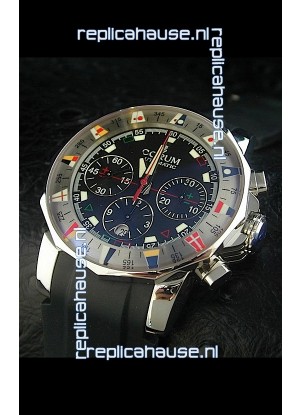 Corum Admiral's Cup Challenge Swiss Replica Watch in Black Dial