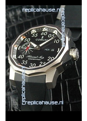 Corum Admiral's Cup Competition Swiss Replica Watch in Black Dial