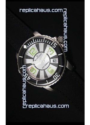 Blancpain 500 Fathoms Swiss Replica Watch in White Dial - 1:1 Mirror Edition