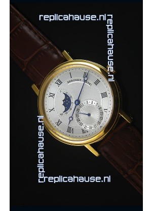 Breguet Classique Moonphase Yellow Gold Swiss Replica Watch