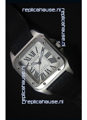 Cartier Santos 100 42MM Swiss Casing Watch with Japanese Movement 