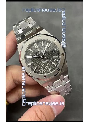 Audemars Piguet Royal Oak 37MM Grey Dial 904L Steel Watch in 3120 Movement - 1:1 Mirror Replica