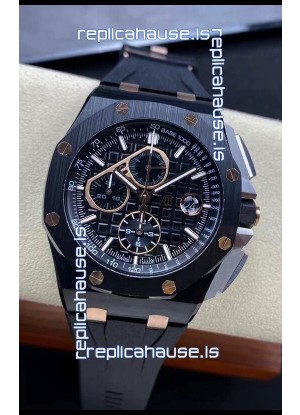 Audemars Piguet Royal Oak Offshore 44MM Chronograph 1:1 Mirror Replica Watch - DLC Coating