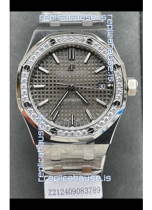 Audemars Piguet Royal Oak 37MM Grey Dial Watch in 3120 Movement - 1:1 Mirror Replica