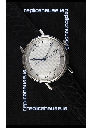 Breguet Classique 5177BB/15/9V6 Stainless Steel Watch with Roman Hour Markers