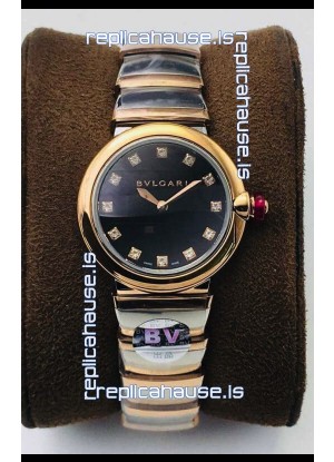 Bvlgari LVCEA Edition Watch in Two Tone Rose Gold Steel - 1:1 Mirror Replica