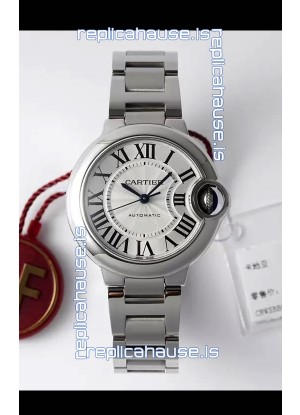 Ballon De Cartier Swiss Automatic 1:1 Mirror Quality 33MM in Steel Casing