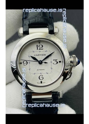 Pasha De Cartier Swiss Automatic 1:1 Mirror Quality 35MM Replica Watch 