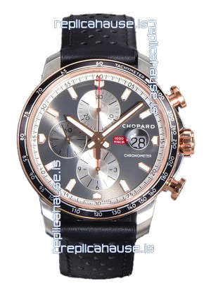 Chopard Mille Miglia GTA Chronograph Two Tone 1:1 Mirror Replica - Steel Dial 