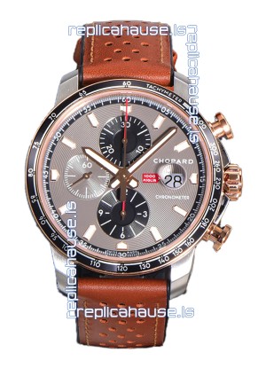 Chopard Mille Miglia GTA Chronograph Two Tone 1:1 Mirror Replica - Grey Dial 