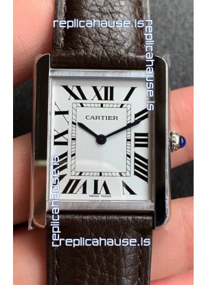 Cartier Tank Solo Swiss Quartz Watch in Stainless Steel Casing - 24MM Wide