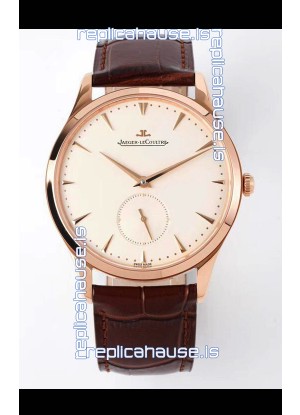 Jaeger LeCoultre Master Grand Ultra Thin Rose Gold Watch 1:1 Mirror Replica