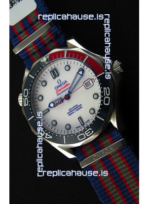 Omega Seamaster Diver 300M 007 Commander's Limited Edition Swiss 1:1 Mirror Replica Watch
