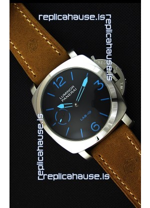 Panerai Luminor Marina LAB-ID Japanese Replica Watch in Steel Case