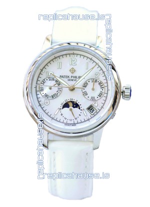 Patek Philippe Grand Complications Ladies First Perpetual Calendaer Steel Casing Swiss Replica Watch