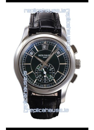 Patek Philippe 5205 Complications Moonphase Green Dial 1:1 Mirror Swiss Replica Watch