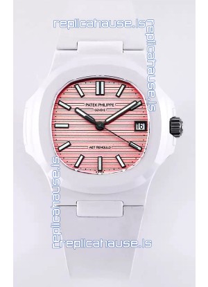 Patek Philippe Nautilus 5711 AET Remould Spiaggia Rosa Edition Swiss Replica Watch 