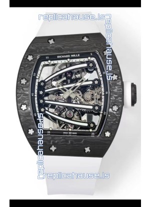Richard Mille Super Clone RM59-01 Carbon NTPT Case Black Dial Swiss Replica Watch