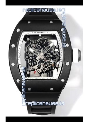 Richard Mille Super Clone RM055 Ceramic Casing with Genuine Tourbillon Watch 