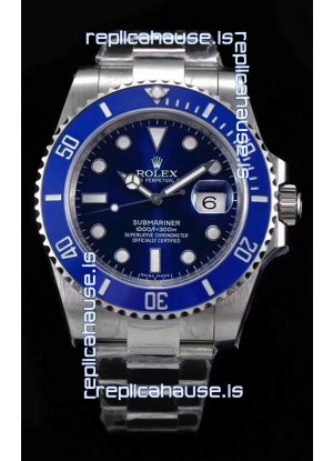 Rolex Submariner Ref#126610LB ETA3135 Replica 1:1 Mirror 904L Steel Watch 41MM