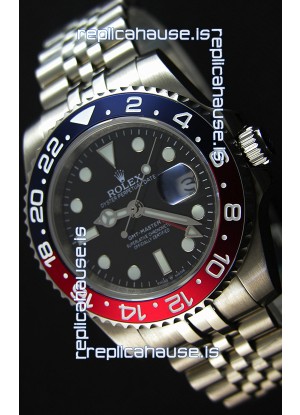 Rolex GMT Masters Japanese Replica Movement Watch in Jubilee Strap