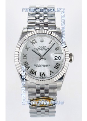 Rolex Super Clone Datejust ETA 2688 Movement 31MM Stainless Steel Case and Roman Dial Watch 