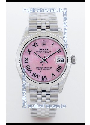 Rolex Datejust M126234 36MM ETA2836 Pink Mother of Pearl Dial - Roman Numerals 