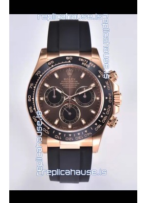 Rolex Cosmograph Daytona M116515 Rose Gold Original Cal.4130 Movement - 904L Steel Watch