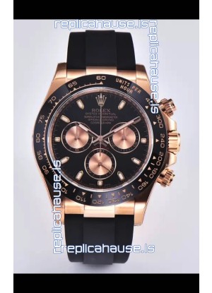 Rolex Cosmograph Daytona M116515 Rose Gold Original Cal.4130 Movement - 904L Steel Watch